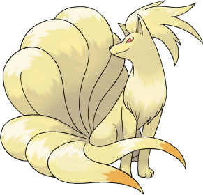 Ninetales character picture for the Picguessr quiz