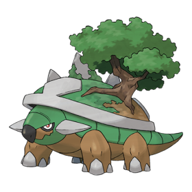 Torterra character picture for the Picguessr quiz