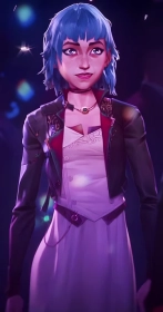 Powder character picture for the Picguessr quiz