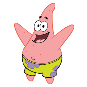 Patrick Star character picture for the Picguessr quiz
