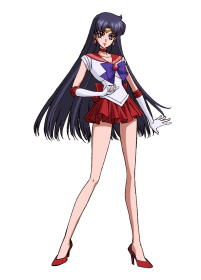 Sailor Mars character picture for the Picguessr quiz