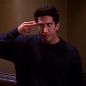 Ross Geller character picture for the Picguessr quiz