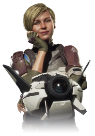 Cassie Cage character picture for the Picguessr quiz