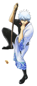 Gintoki Sakata character picture on Picguessr