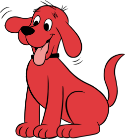 Clifford character picture for the Picguessr quiz