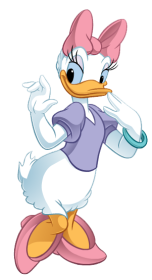 Daisy Duck character picture for the Picguessr quiz