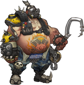 Roadhog character picture for the Picguessr quiz
