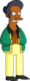 Apu character picture for the Picguessr quiz
