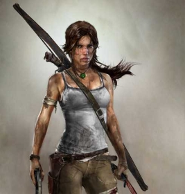 Lara Croft character picture on Picguessr