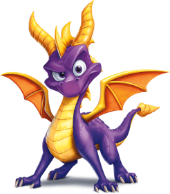 Spyro character picture for the Picguessr quiz