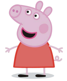 Peppa Pig character picture for the Picguessr quiz