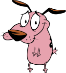Courage character picture for the Picguessr quiz