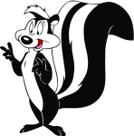 Pepé le Pew character picture for the Picguessr quiz