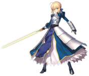 Saber character picture for the Picguessr quiz