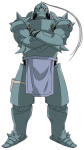Alphonse Elric character picture for the Picguessr quiz