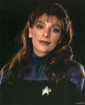 Deanna Troi character picture for the Picguessr quiz