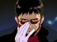 Gendo Ikari character picture for the Picguessr quiz