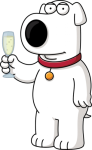 Brian Griffin character picture for the Picguessr quiz
