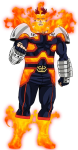 Enji Todoroki character picture for the Picguessr quiz