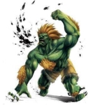 Blanka character picture for the Picguessr quiz