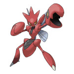 Scizor character picture for the Picguessr quiz