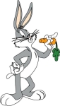 Bugs Bunny character picture for the Picguessr quiz
