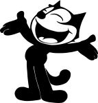 Felix the cat character picture for the Picguessr quiz