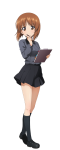 Miho Nishizumi character picture for the Picguessr quiz
