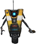 Claptrap character picture for the Picguessr quiz