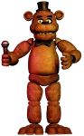 Freddy Fazbear character picture for the Picguessr quiz