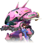 D.Va character picture for the Picguessr quiz