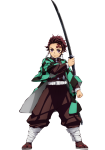 Tanjiro Kamado character picture for the Picguessr quiz
