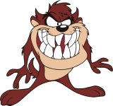 Taz character picture for the Picguessr quiz