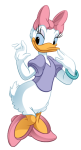 Daisy Duck character picture for the Picguessr quiz