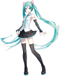 Hatsune Miku character picture for the Picguessr quiz