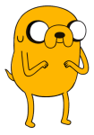 Jake character picture for the Picguessr quiz