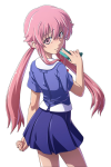 Yuno Gasai character picture for the Picguessr quiz