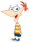 Phineas character picture for the Picguessr quiz