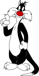 Sylvester character picture for the Picguessr quiz