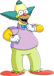 Krusty the Clown character picture for the Picguessr quiz