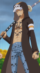 Trafalgar Law character picture for the Picguessr quiz