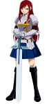 Erza Scarlet character picture for the Picguessr quiz