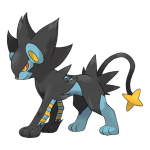 Luxray character picture for the Picguessr quiz