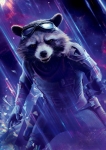 Rocket Raccoon character picture for the Picguessr quiz