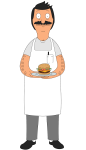 Bob Belcher character picture for the Picguessr quiz