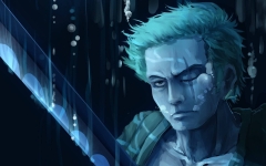 Roronoa Zoro character picture for the Picguessr quiz