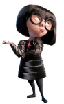 Edna Mode character picture for the Picguessr quiz