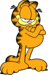 Garfield character picture for the Picguessr quiz