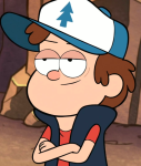 Dipper Pines character picture for the Picguessr quiz