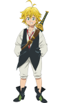 Meliodas character picture for the Picguessr quiz